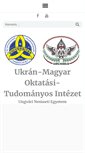 Mobile Screenshot of magyarkar-une.org